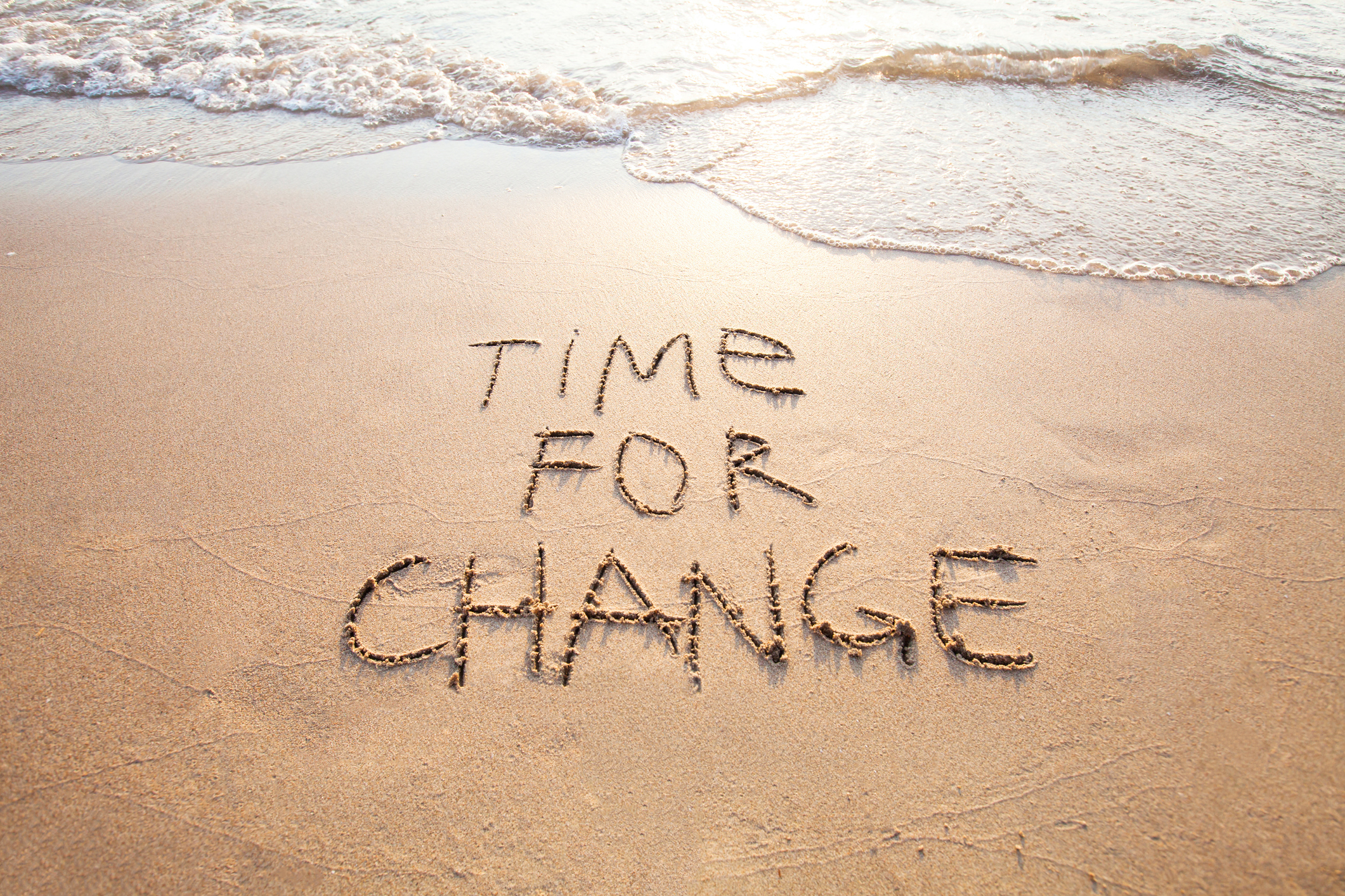 time for change, concept of new life