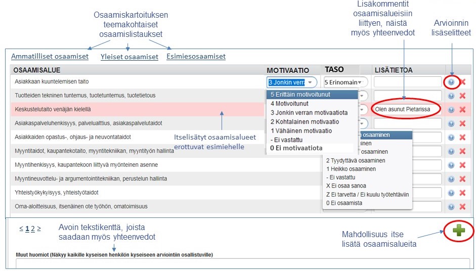 C&Q_arviointisivu